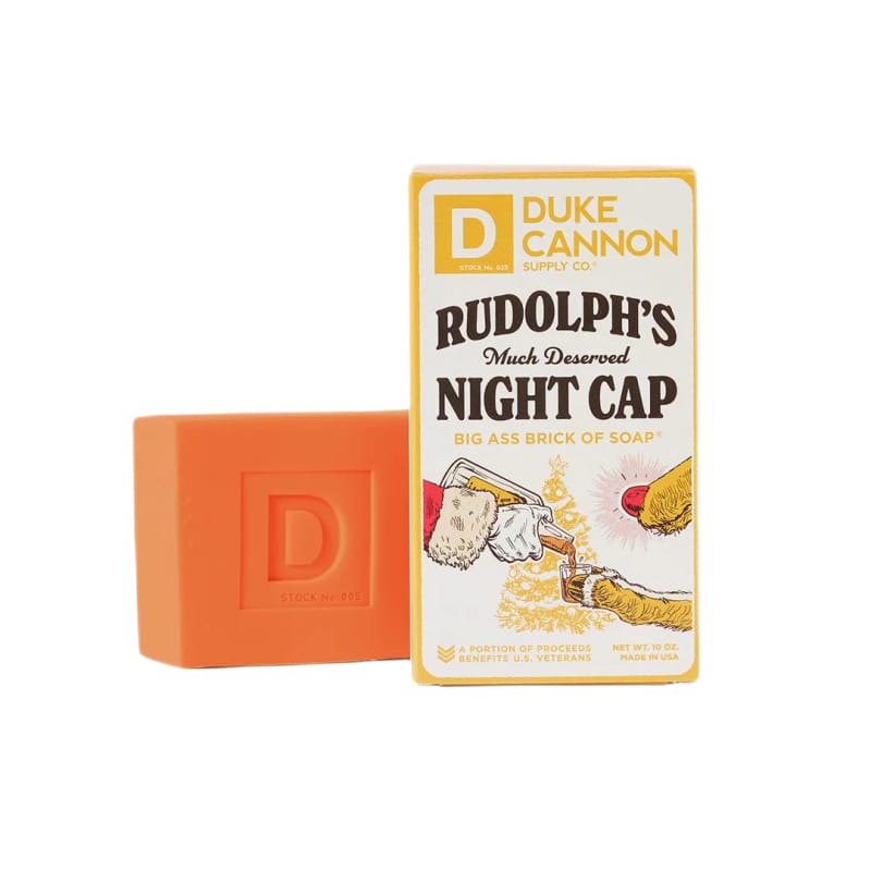 Duke Cannon 21. GENERAL ACCESS - GIFTS Big Ass Brick of Soap RUDOLPHS NIGHT CAP