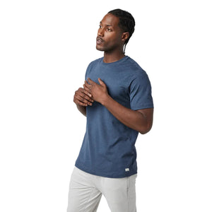 Men’s Short Sleeve Ponto Performance Tee Vuori - HAZ AZURE