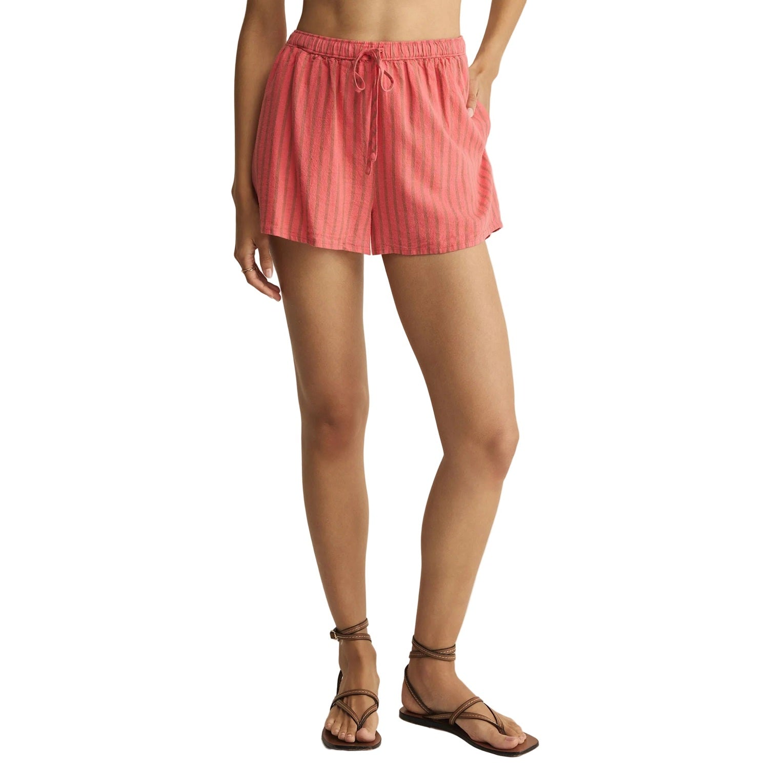 Z Supply Women's the Perfect Striped Short - High Country Outfitters