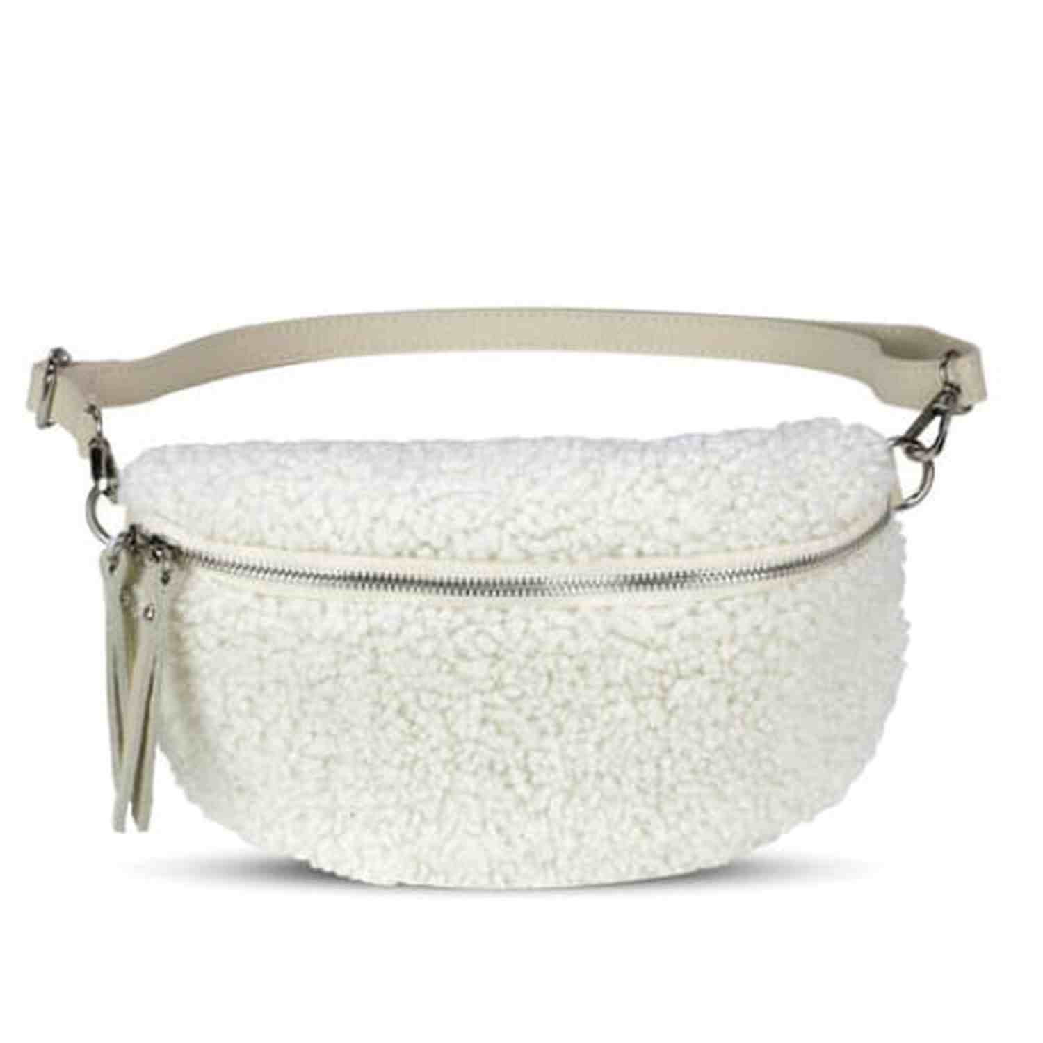 Winter white online purse