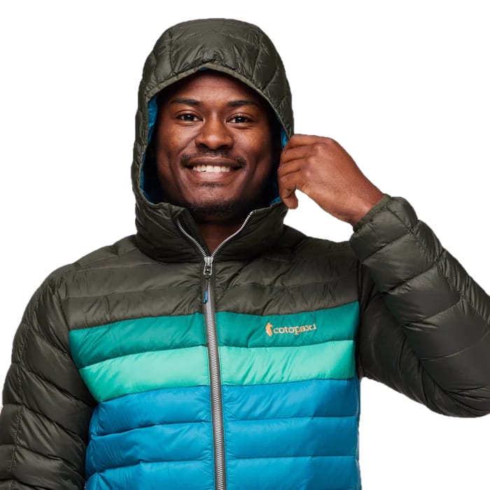 Cotopaxi 02. M. INSULATION_FLEECE - M. INSULATED JACKETS Men's Fuego Down Hooded Jacket WOODS|GULF