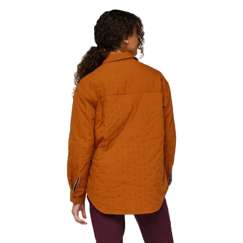 Cotopaxi 06. W. INSULATION_FLEECE - W. INSULATED JACKETS Women's Salto Insulated Flannel Jacket OATMEAL PLAID