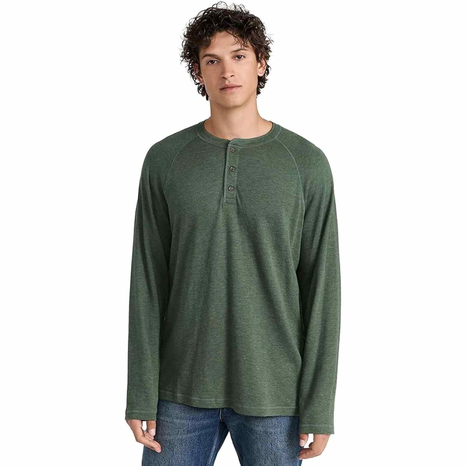Faherty Men's Long-Sleeve Cloud Henley High Country Outfitters