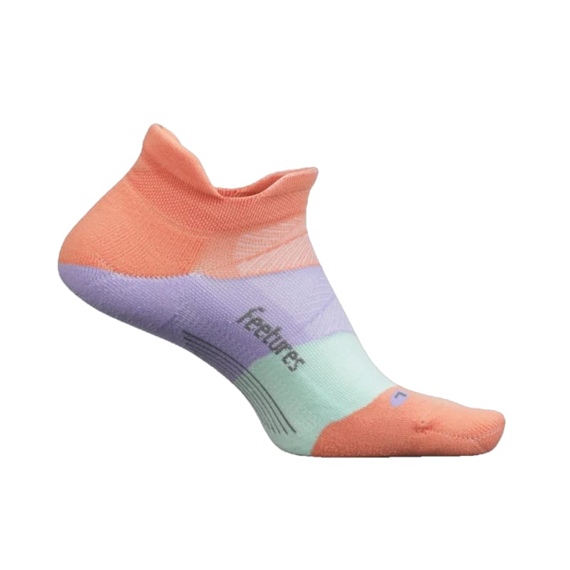 Feetures 19. SOCKS Elite Ultra Light No Show Tab Solid Socks POP OFF PEACH