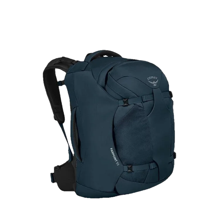 Osprey Packs 18. PACKS - LUGGAGE Farpoint Travel Pack 55 MUTED SPACE BLUE O/S