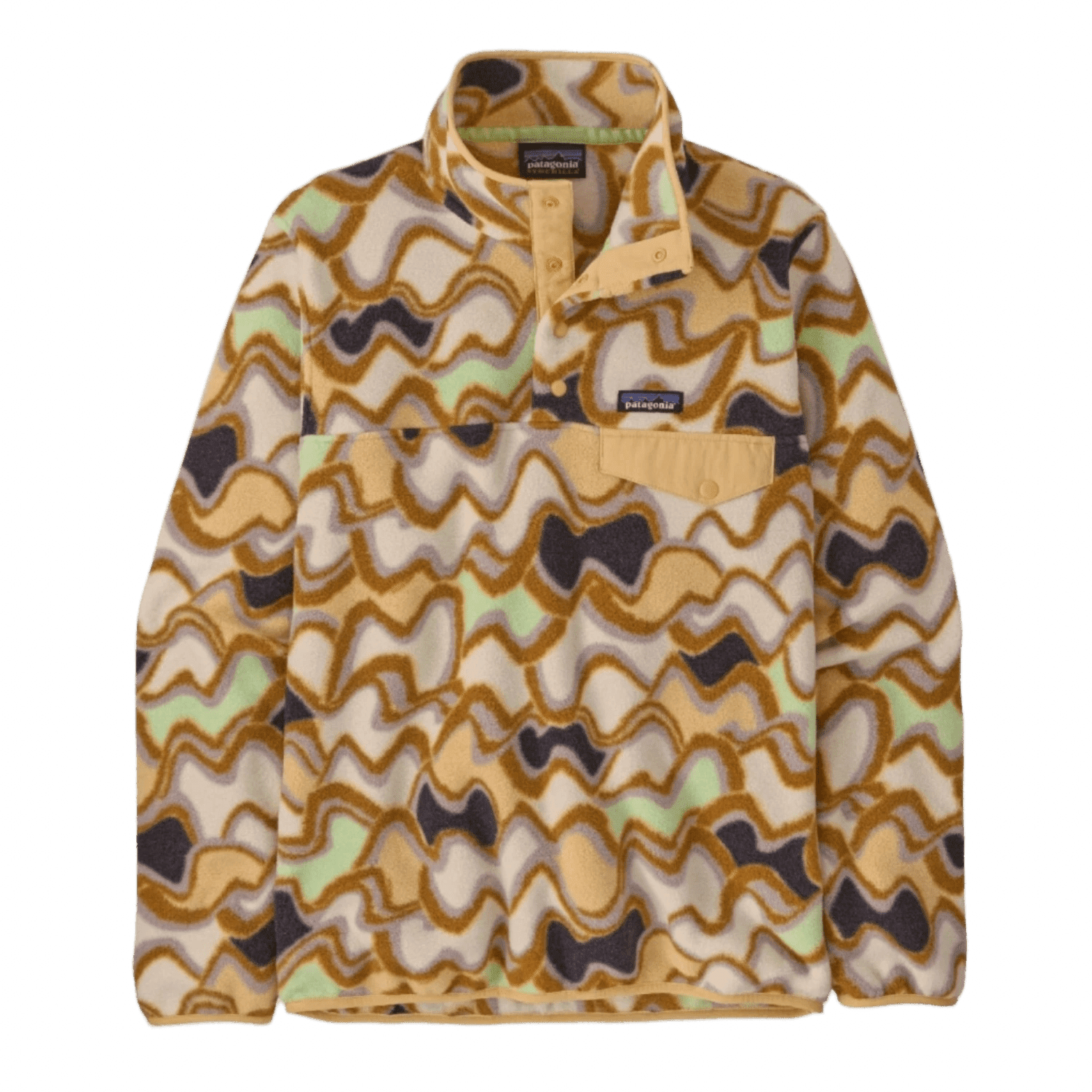 Printed patagonia pullover sales
