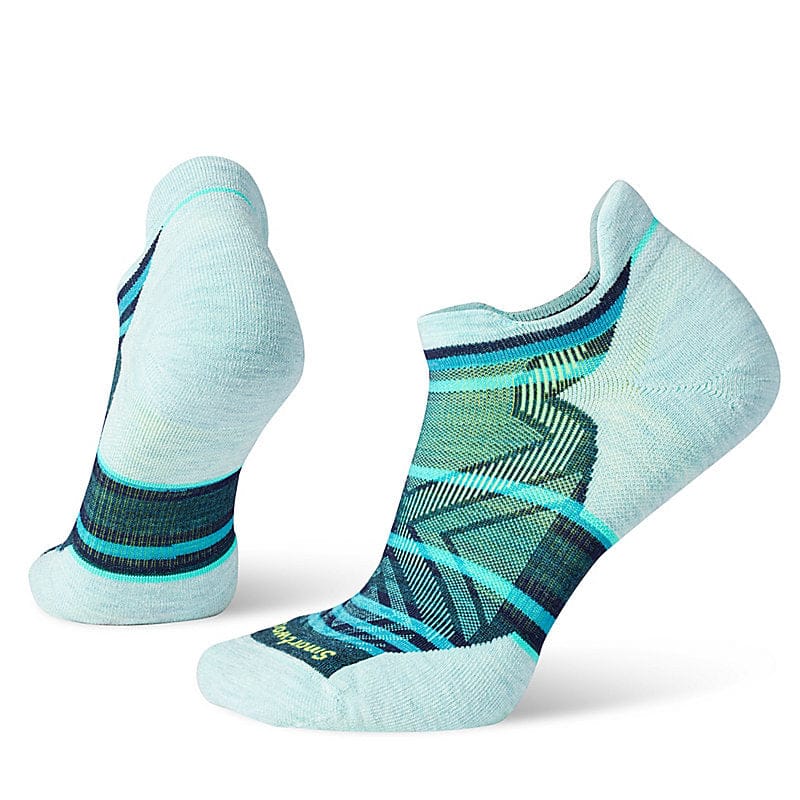 Smartwool 19. SOCKS Women's Run Targeted Cushion Stripe Low Ankle Socks G74 TWILIGHT BLUE