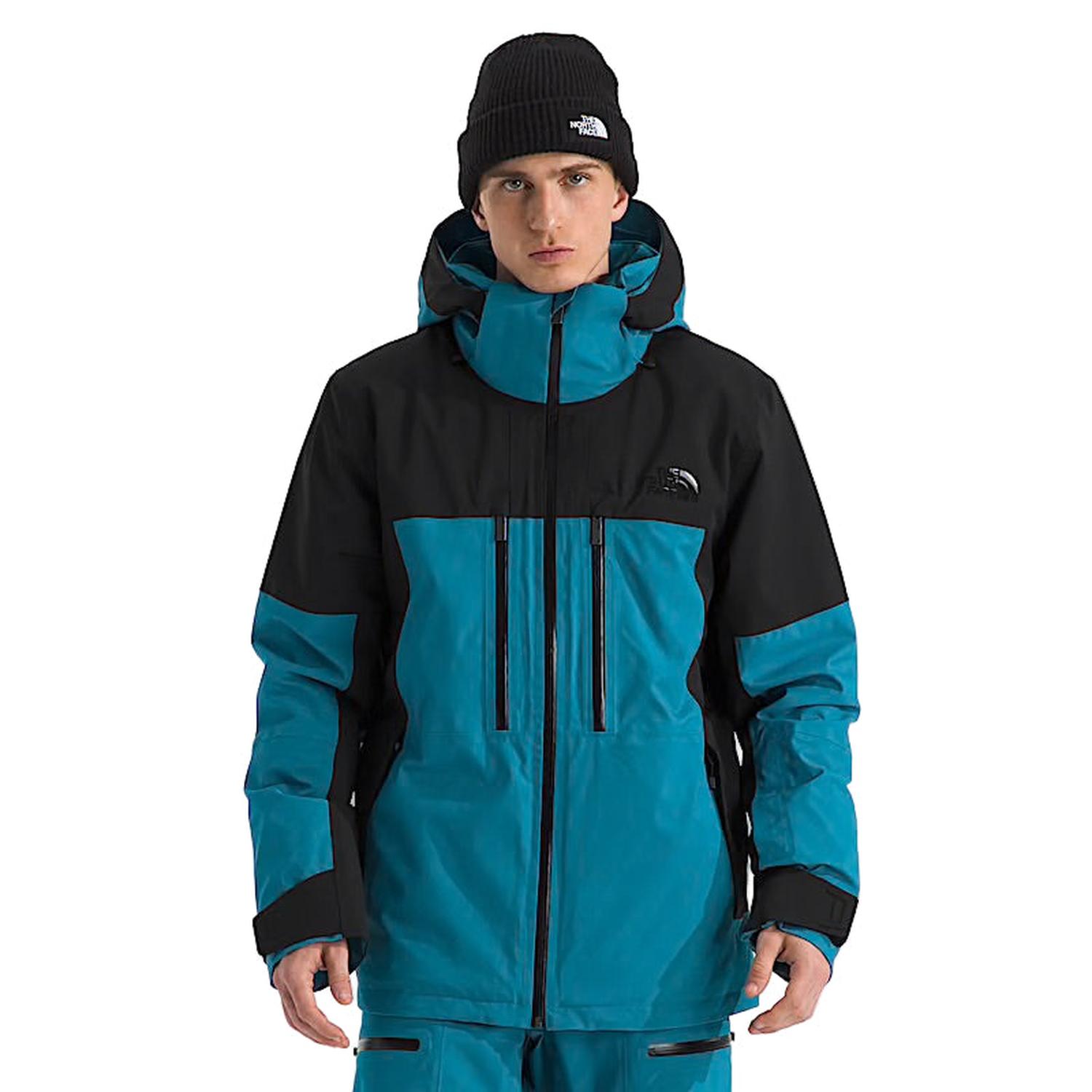 ski gear north face The North Face Chakal Jacket Men's- Dusk Blue/ TNF Black