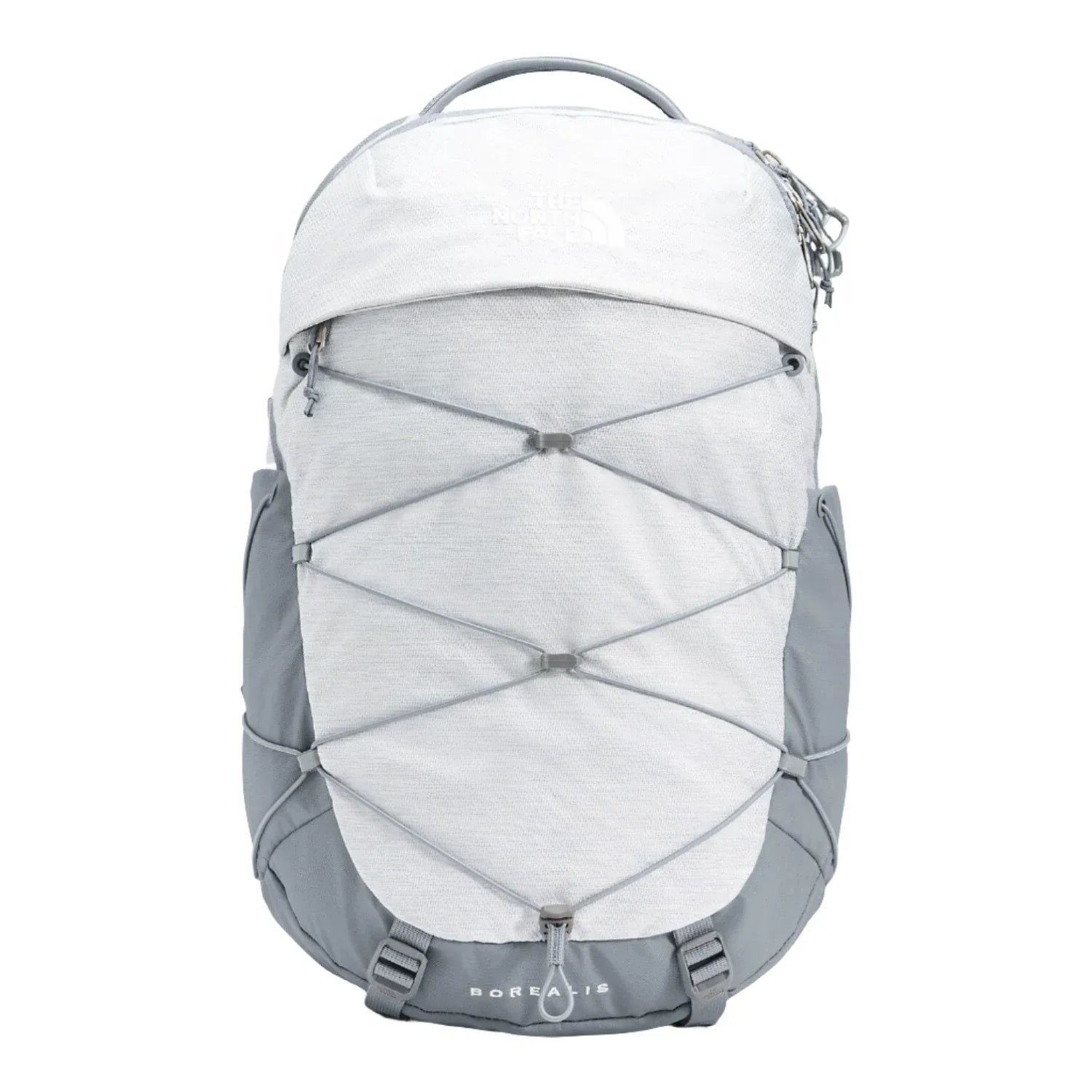 The North Face Women's Borealis Backpack TNF White Metallic Mélange/Mid Grey The North Face Women's Borealis Backpack TNF White Metallic Mélange/Mid Grey