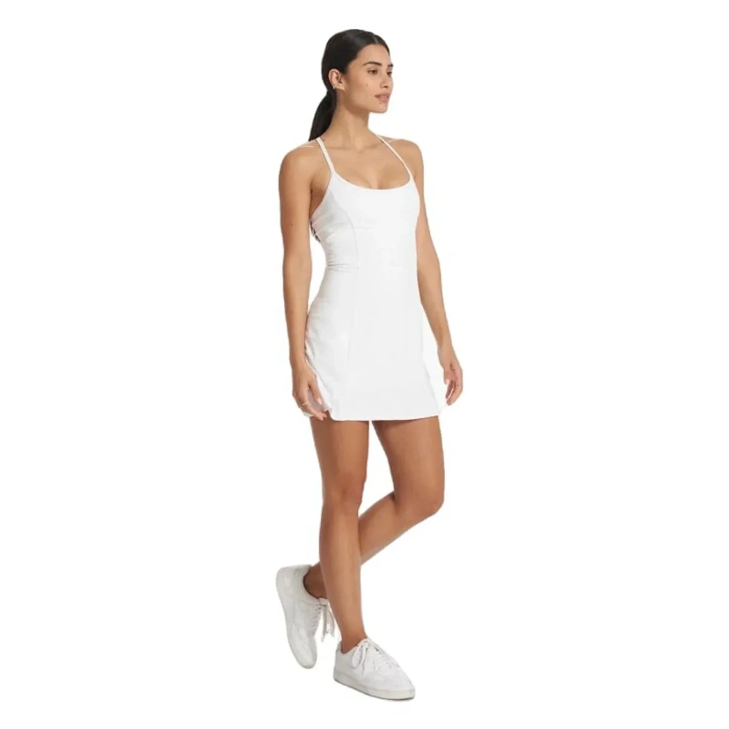 Vuori 09. W. SPORTSWEAR - W. DRESS-SKIRT Women's One Shot Tennis Dress WHT WHITE