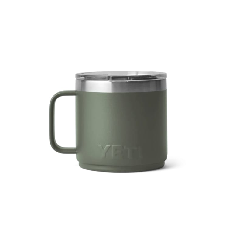 YETI 21. GENERAL ACCESS - COOLER STAINLESS YETI Rambler Mug 14oz 2.0 CAMP GREEN