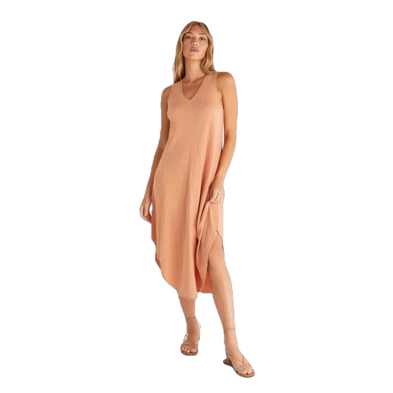 Z Supply 02. WOMENS APPAREL - WOMENS DRESS|SKIRT - WOMENS DRESS CASUAL Women's Reverie Midi Dress MEL MELON