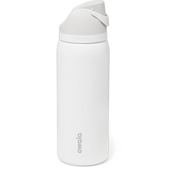 Owala 17. CAMPING ACCESS - HYDRATION Freesip Stainless Steel 32 oz SHY MARSHMELLOW