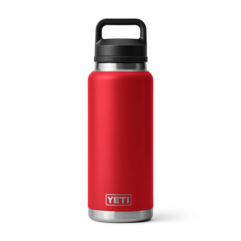 YETI 21. GENERAL ACCESS - COOLER STAINLESS Rambler 36 Oz Bottle with Chug Cap RESCUE RED
