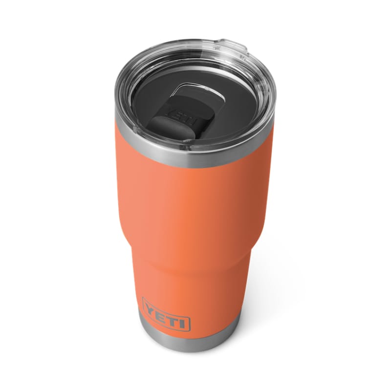 YETI 30 oz. DuraCoat Rambler Tumbler in Coral with Magslider™ Lid