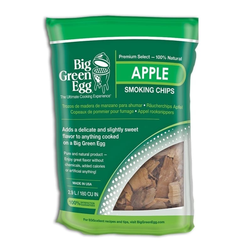Big Green Egg 01. OUTDOOR GRILLING - EGGCESSORIES Apple Smoking Chips