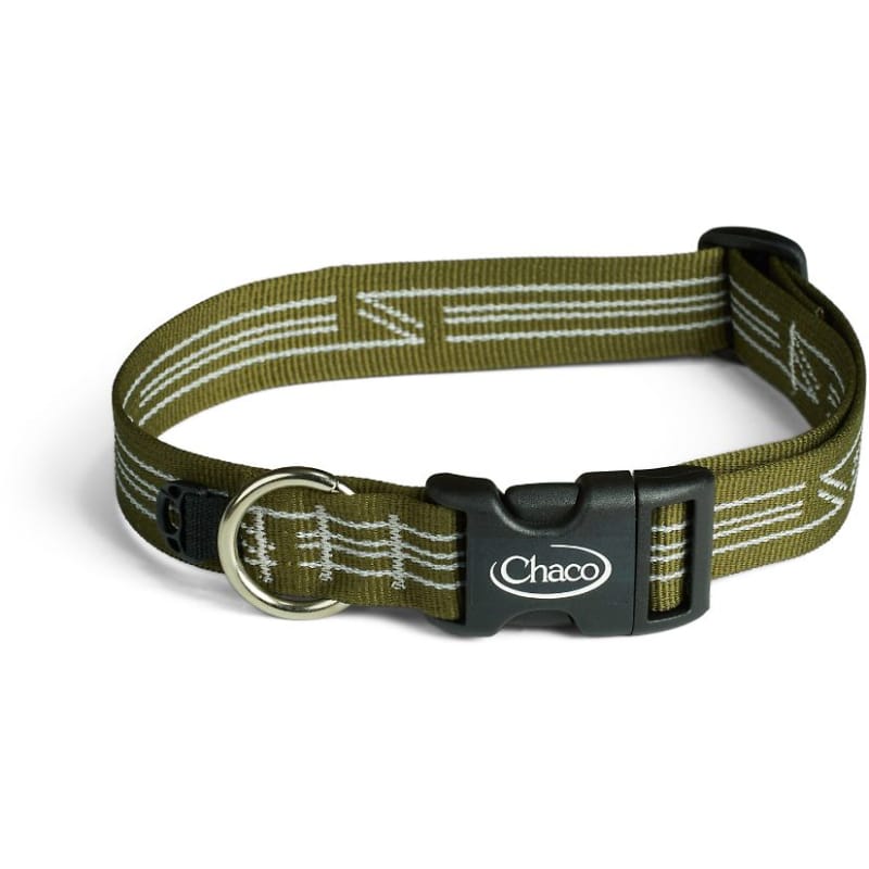 Chaco 21. GENERAL ACCESS - PET Dog Collar MOSS REFLECTIVE
