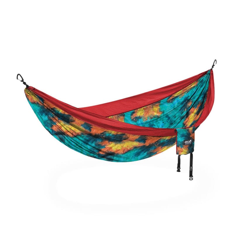 Eagles Nest Outfitters 17. CAMPING ACCESS - HAMMOCKS DoubleNest Print Hammock TIE DYE | RED