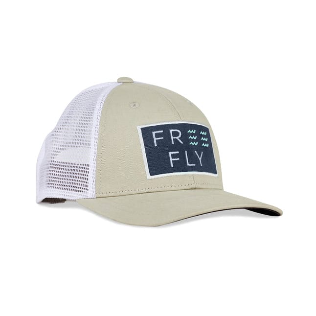 Free Fly Apparel 20. HATS_GLOVES_SCARVES - HATS Wave Snapback STONE KHAKI