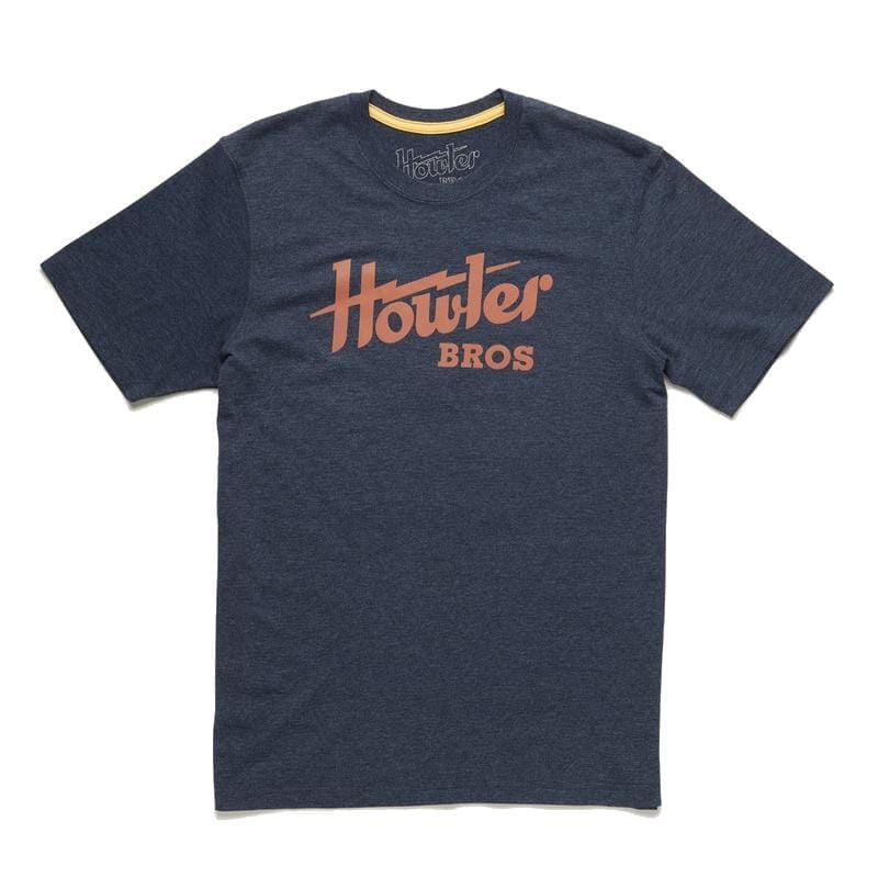 Howler Bros 01. MENS APPAREL - MENS T-SHIRTS - MENS T-SHIRT SS Men's Select Tee HOLWER ELECTRIC STENCIL | GREY HEATHER