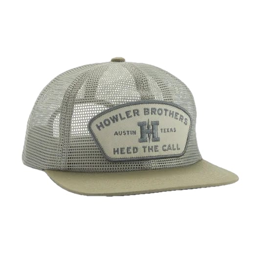 Howler Bros HATS - HATS BILLED - HATS BILLED Unstructured Snapback Hats HOWLER FEEDSTORE | GREY One Size