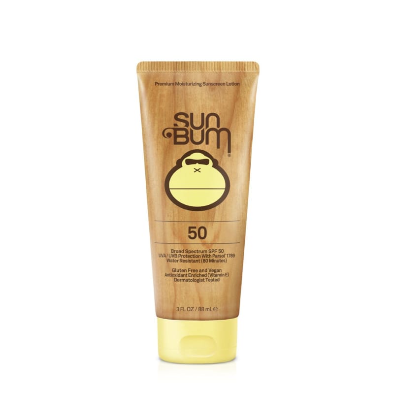 Sun Bum HARDGOODS - CAMP|HIKE|TRAVEL - SKIN CARE Original Spf 50 Sunscreen Lotion 3 OZ