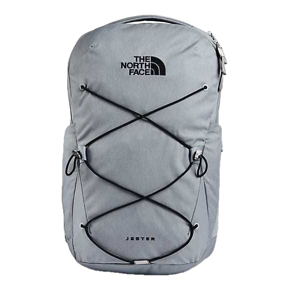 The North Face 09. PACKS|LUGGAGE - PACK|CASUAL - BACKPACK Men's Jester 5YG MID GREY DARK HEATHER|TNF BLACK OS