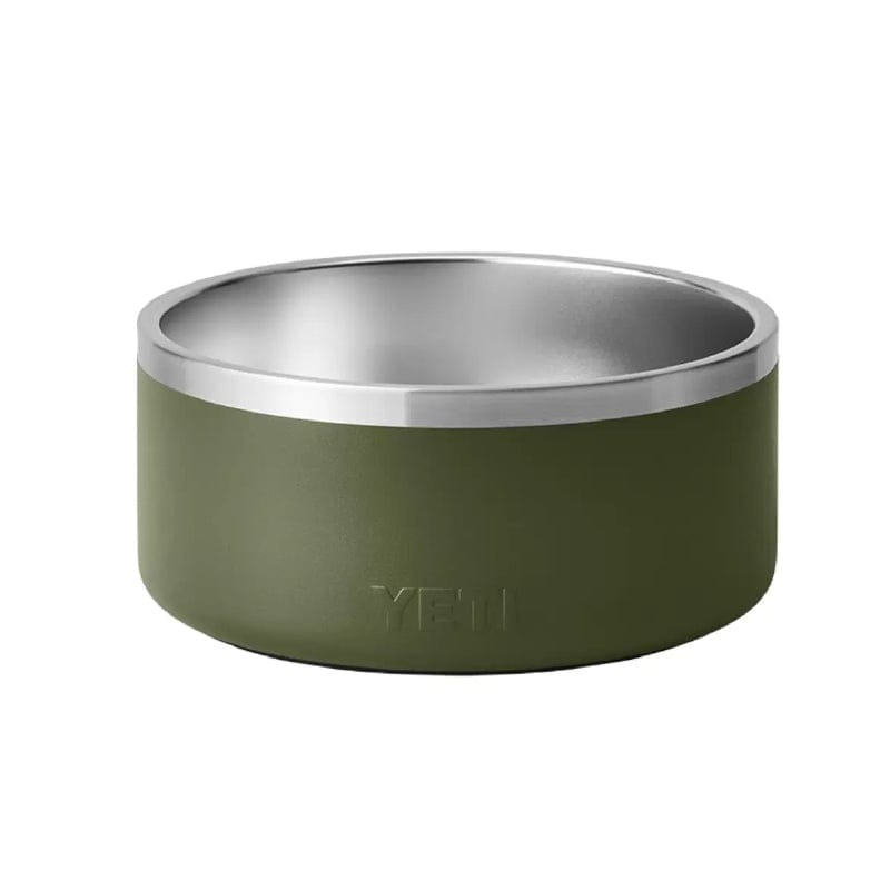 YETI 21. GENERAL ACCESS - COOLER STAINLESS Boomer 8 Dog Bowl HIGHLANDS OLIVE