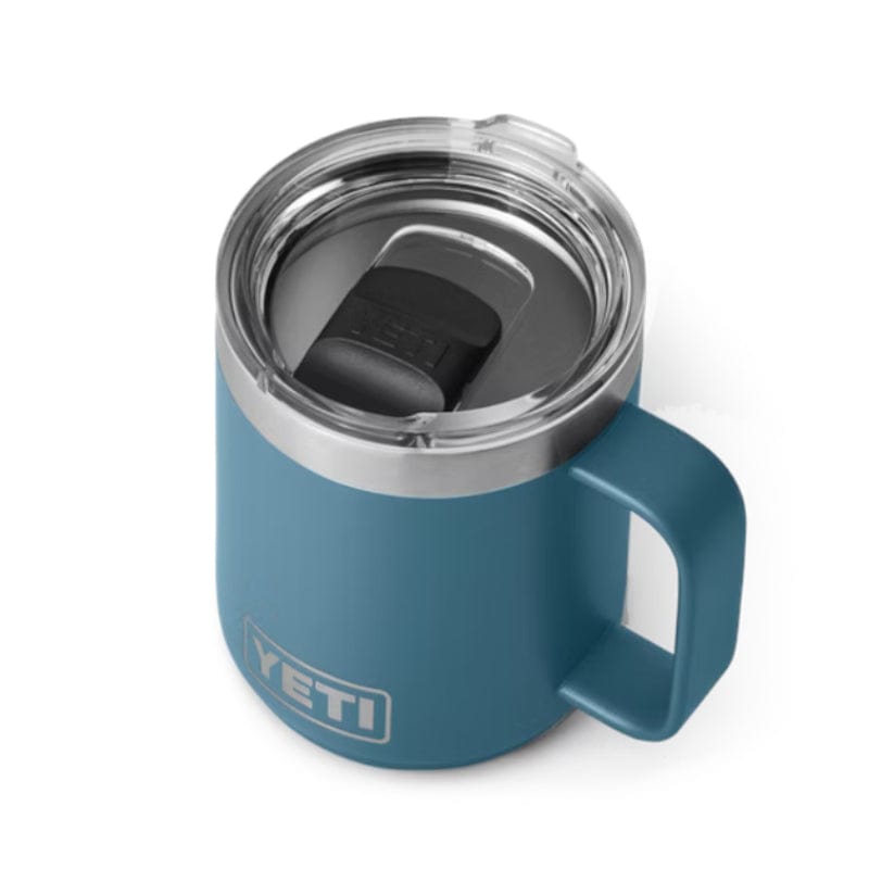 YETI 21. GENERAL ACCESS - COOLER STAINLESS Rambler 10 Oz Stackable Mug with Magslider Lid NORDIC BLUE