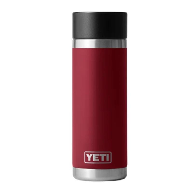 YETI 21. GENERAL ACCESS - COOLER STAINLESS Rambler 18 Oz Bottle with Hotshot Cap HARVEST RED