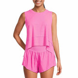 FP Movement 02. WOMENS APPAREL - WOMENS SS SHIRTS - WOMENS TANK ACTIVE Women's Tempo Tank 8825 FUCHSIA FLIRT