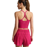 Women's Spacedye Slim Racerback Cropped Tank