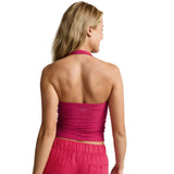 Women's Spacedye Square Halter Tank