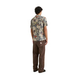 Rhythm 01. MENS APPAREL - MENS SS SHIRTS - MENS SS BUTTON UP Men's Tropical Camo Short Sleeve Shirt CAMO