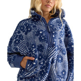 Women's Mountain High Printed Half Zip Fleece