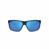 Costa Del Mar 07. EYEWEAR - SUNGLASSES - SUNGLASSES Trades MATTE BLACK BLUE MIRROR 580G