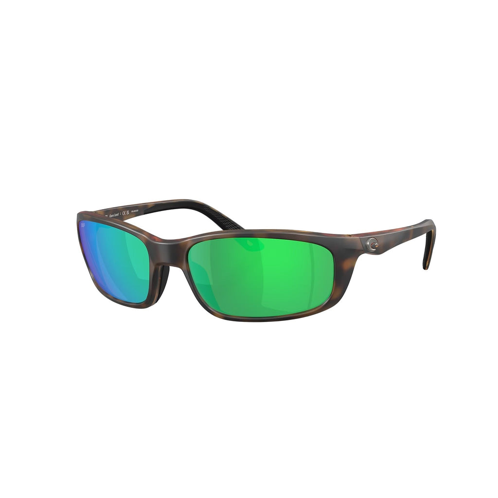 Brine II Costa Del Mar - MATTE TORTOISE / GREEN MIRROR 580P