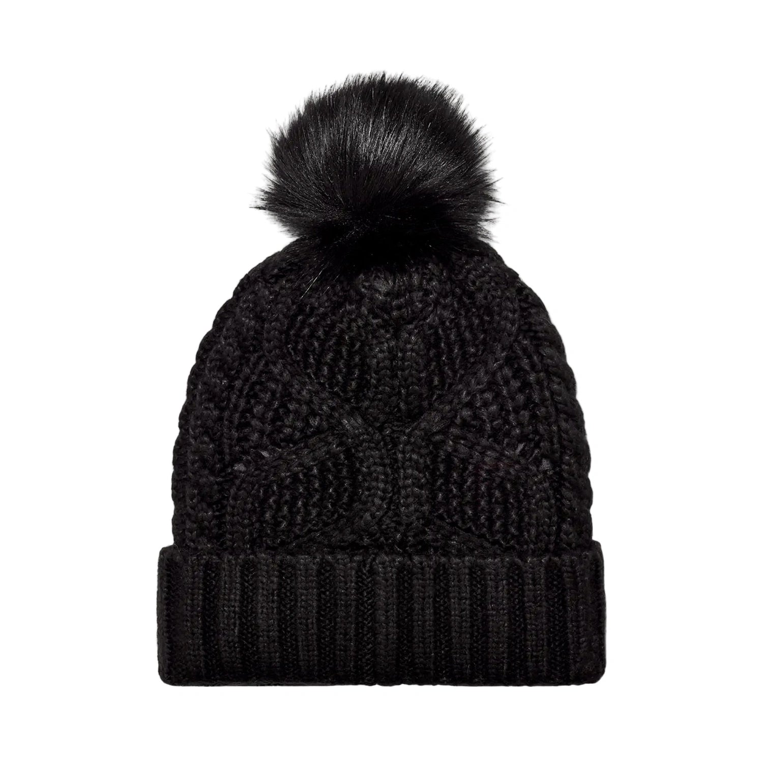 UGG 11. HATS - HATS WINTER - HATS WINTER Women's Cable Beanie BLACK