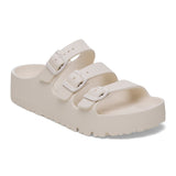 Birkenstock 05. WOMENS FOOTWEAR - WOMENS SANDALS - WOMENS SANDALS CASUAL Florida Flex Platform EVA EGGSHELL