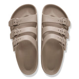 Birkenstock 05. WOMENS FOOTWEAR - WOMENS SANDALS - WOMENS SANDALS CASUAL Florida Flex Platform EVA GRAY TAUPE