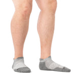 Men's Run No Show Tab Cushioned Ultra-Lightweight Running Socks