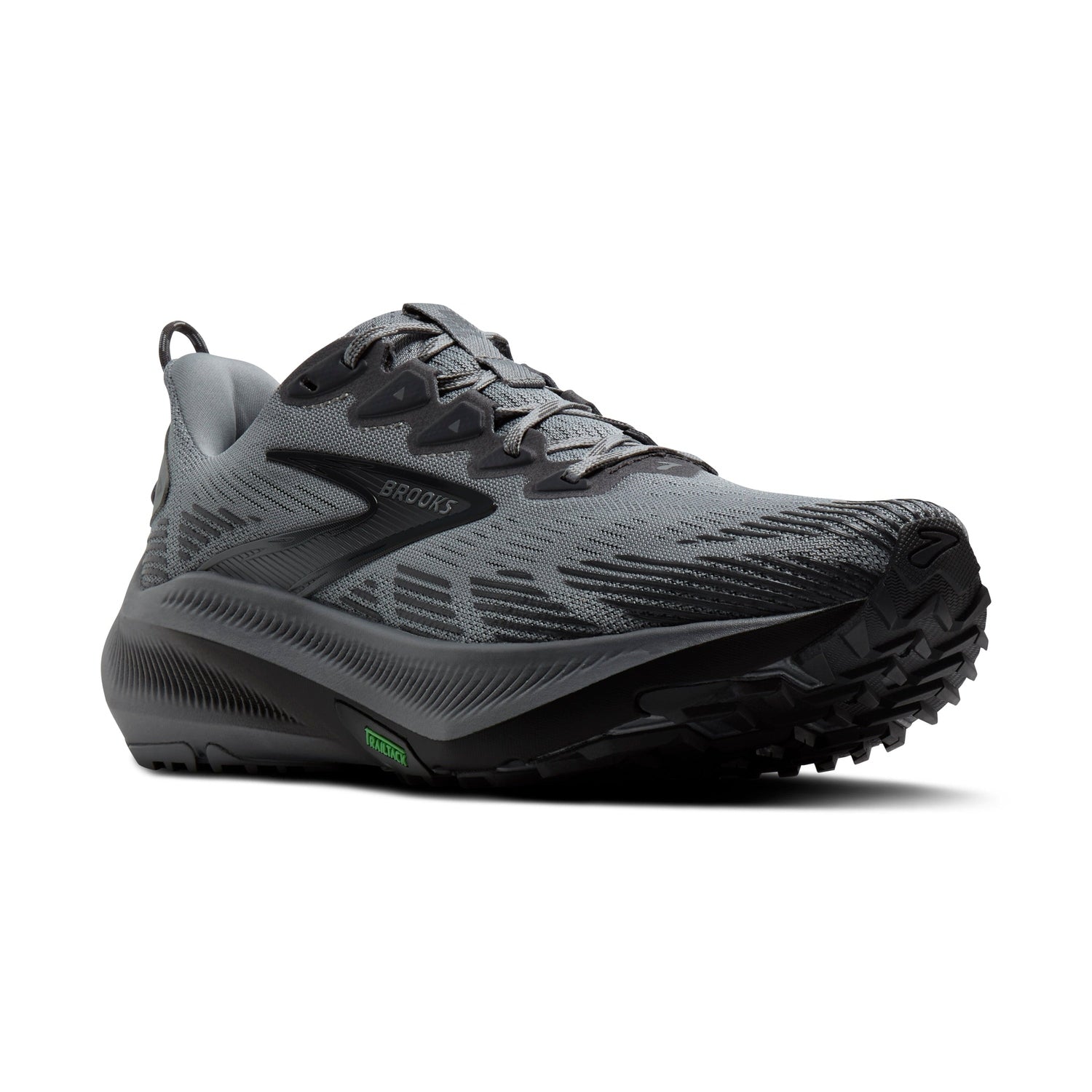 Brooks Running 04. MENS FOOTWEAR - MENS SHOES - MENS SHOES RUNNING Men's Ghost Trail GRAY|GRAY|BLACKENED PEARL