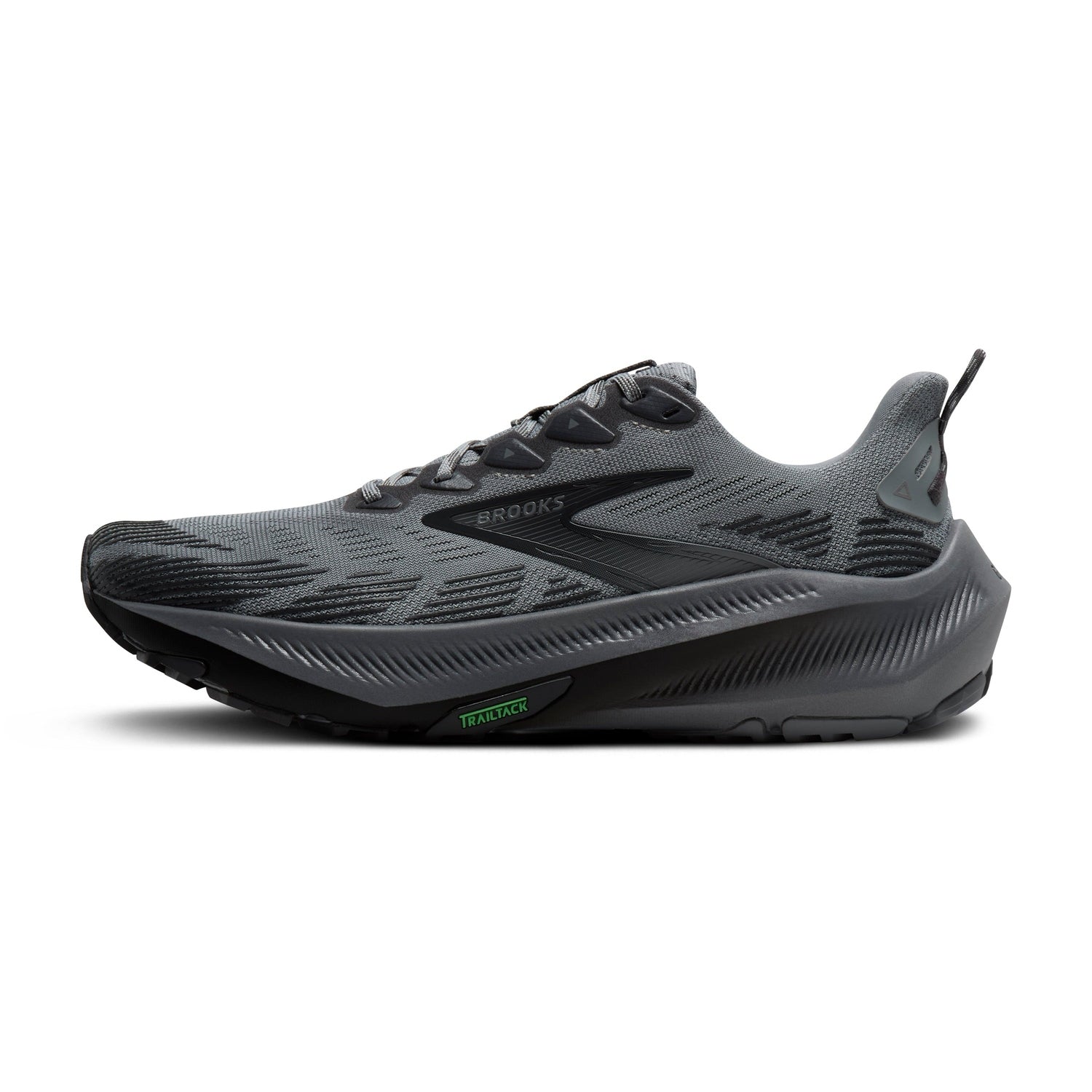Brooks Running 04. MENS FOOTWEAR - MENS SHOES - MENS SHOES RUNNING Men's Ghost Trail GRAY|GRAY|BLACKENED PEARL