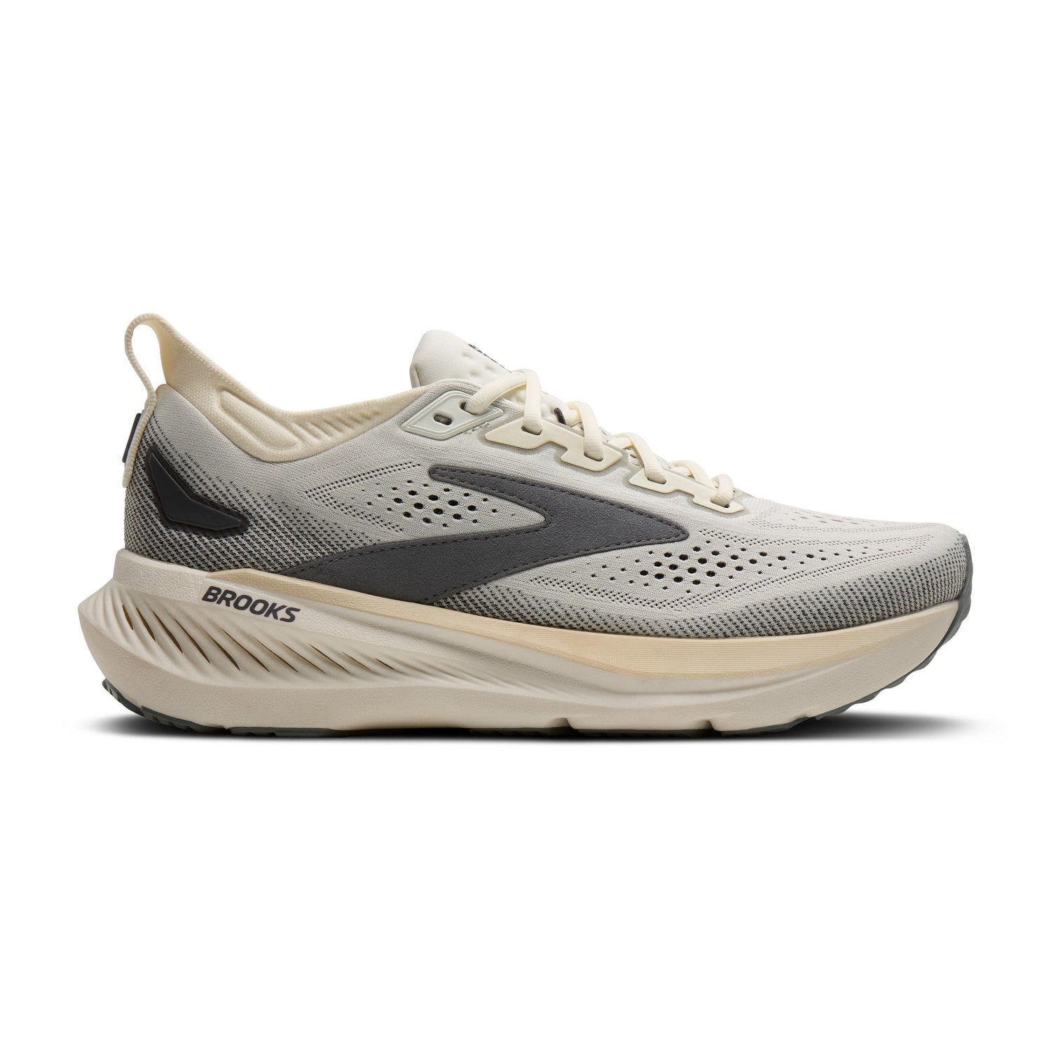 Brooks Running 04. MENS FOOTWEAR - MENS SHOES - MENS SHOES RUNNING Men's Glycerin 23 COCONUT|BLEACHED SAND|GREY