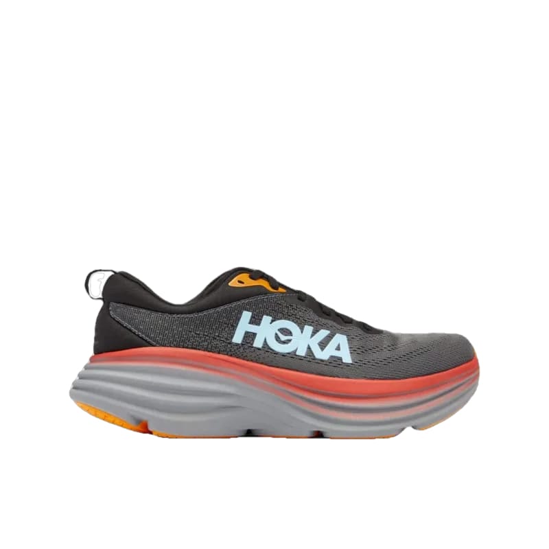 Hoka One One 04. MENS FOOTWEAR - MENS SHOES - MENS SHOES RUNNING Men's Bondi 8 ANTHRACITE | CASTLEROCK