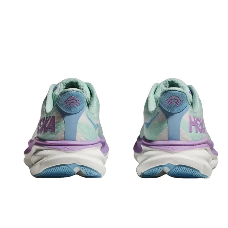 Hoka One One 05. WOMENS FOOTWEAR - WOMENS SHOES - WOMENS SHOES RUNNING Women's Clifton 9 SOLM SUNLIT OCEAN | LILAC MIST