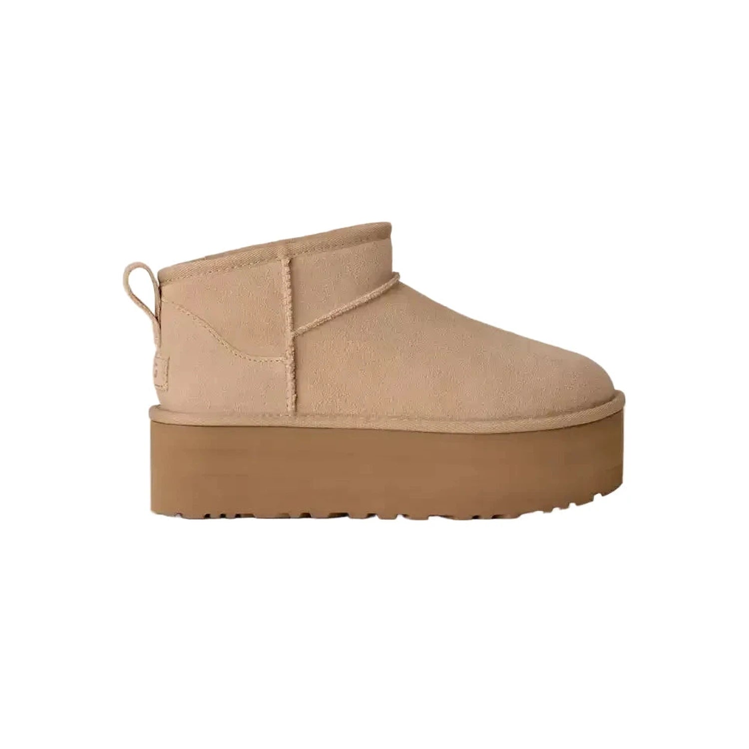 UGG 05. WOMENS FOOTWEAR - WOMENS BOOTS - WOMENS BOOTS CASUAL Women's Classic Ultra Mini Platform SAND