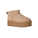 UGG 05. WOMENS FOOTWEAR - WOMENS BOOTS - WOMENS BOOTS CASUAL Women's Classic Ultra Mini Platform SAND