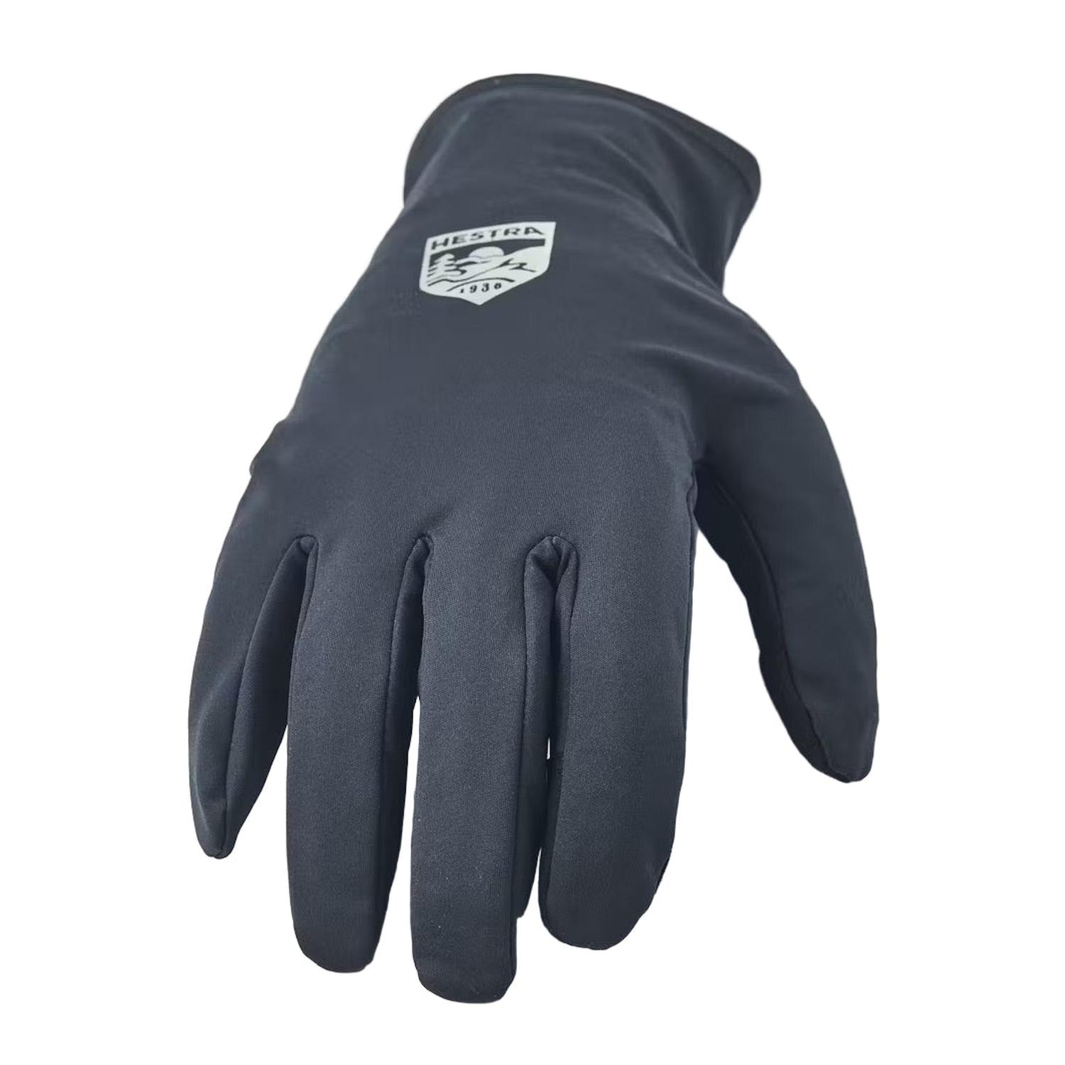 Hestra 10. GIFTS|ACCESSORIES - MENS ACCESSORIES - MENS GLOVES CASUAL Windbreaker Liner Light - 5 finger BLACK