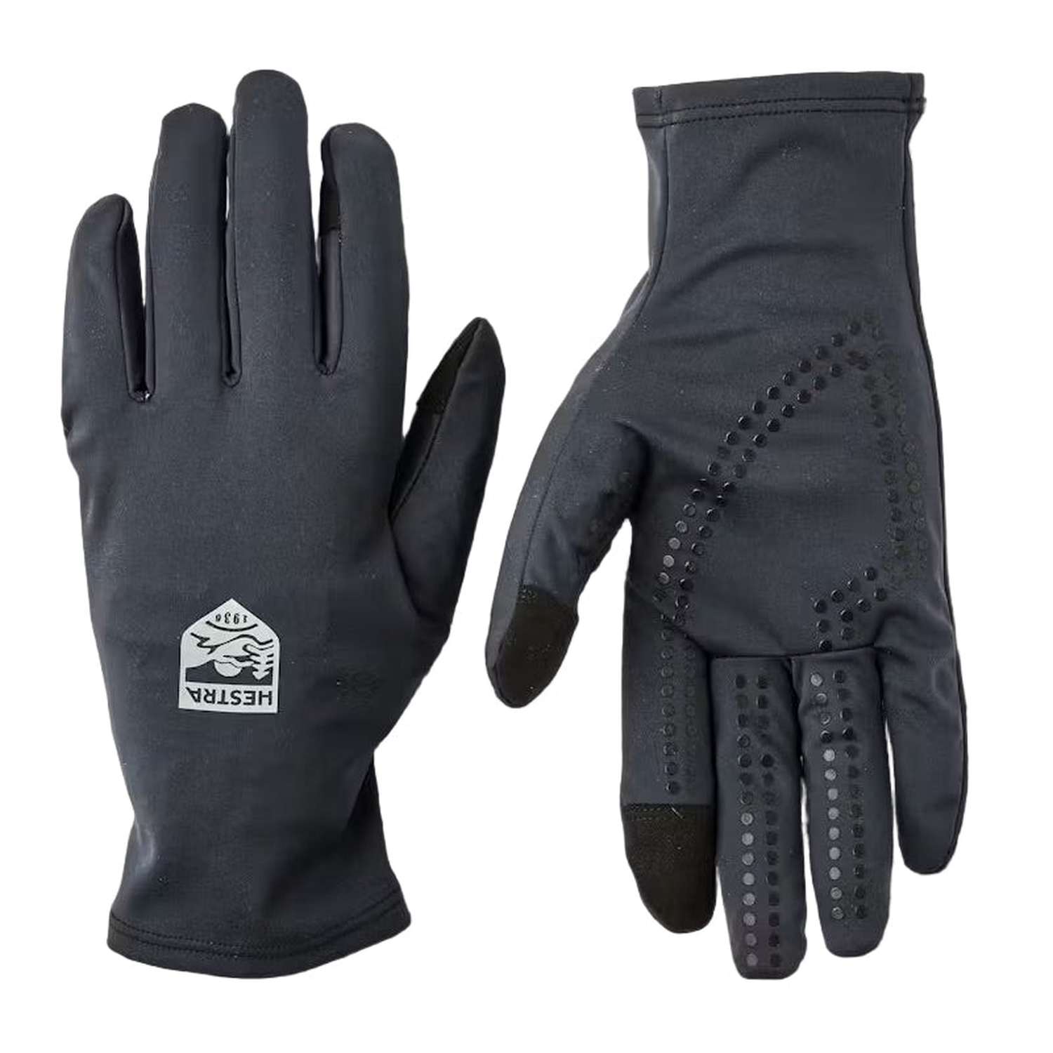 Hestra 10. GIFTS|ACCESSORIES - MENS ACCESSORIES - MENS GLOVES CASUAL Windbreaker Liner Light - 5 finger BLACK